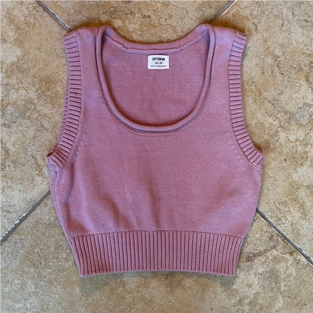 Cotton on Knit Sweater Tank